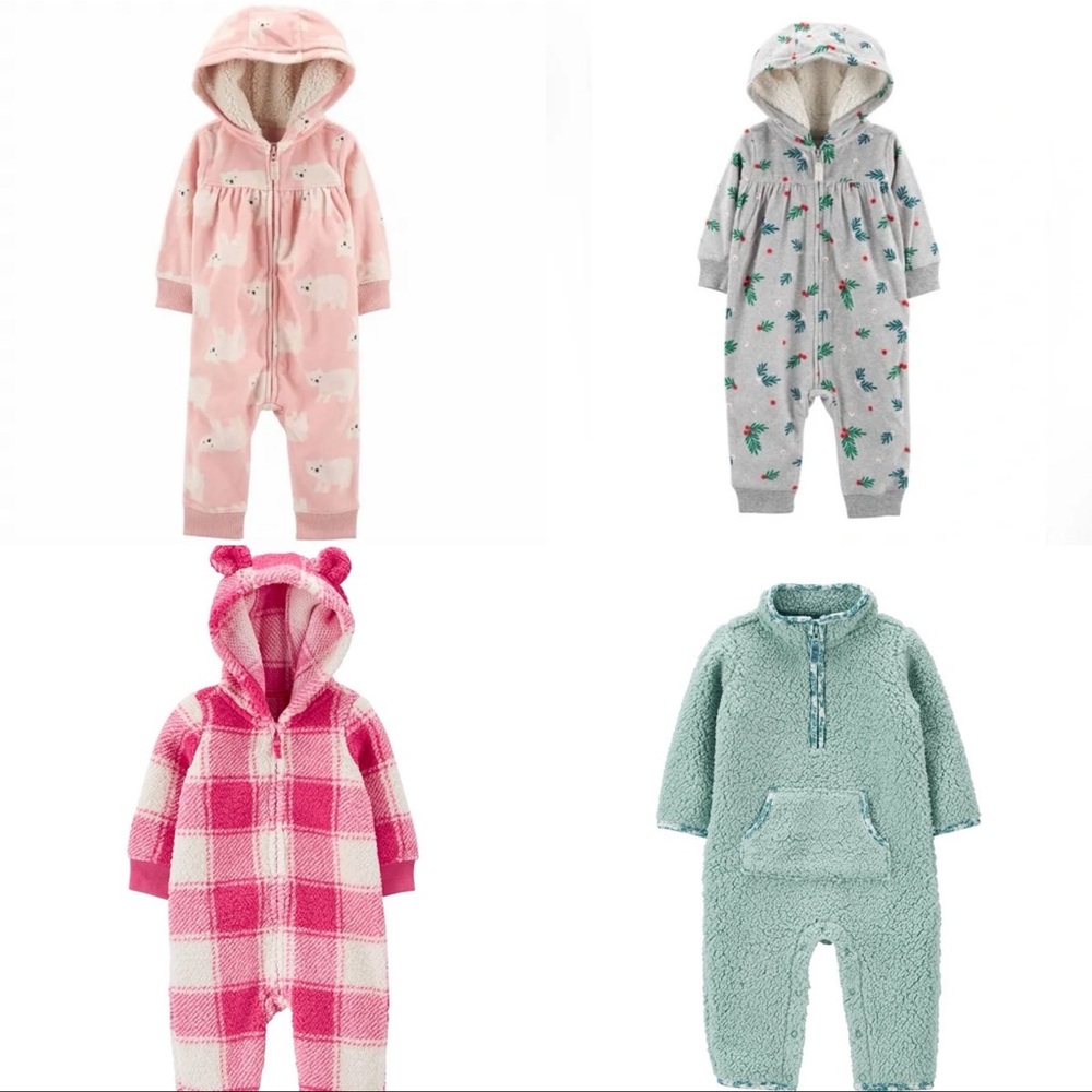 Set of 4 Carters baby